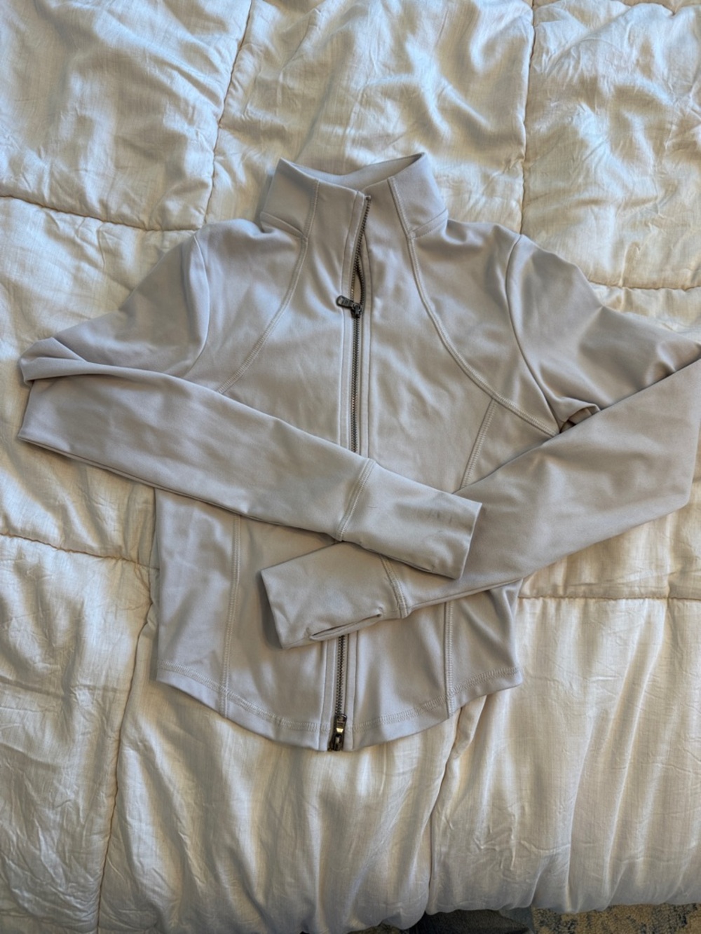 Abercrombie Kids Ivory Active Zip